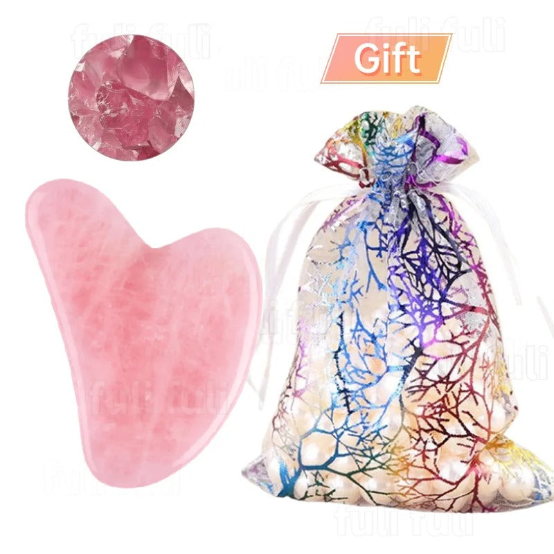 Rose Quartz Roller and Gua Sha